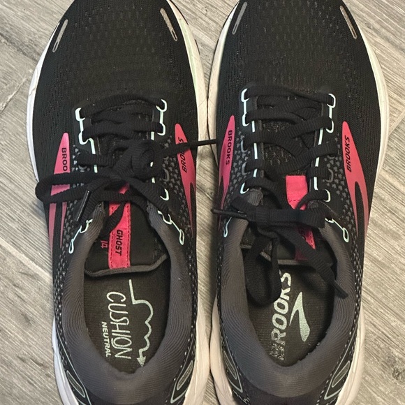 Brooks Women's Ghost 14 Running Shoes Black - Picture 3 of 9